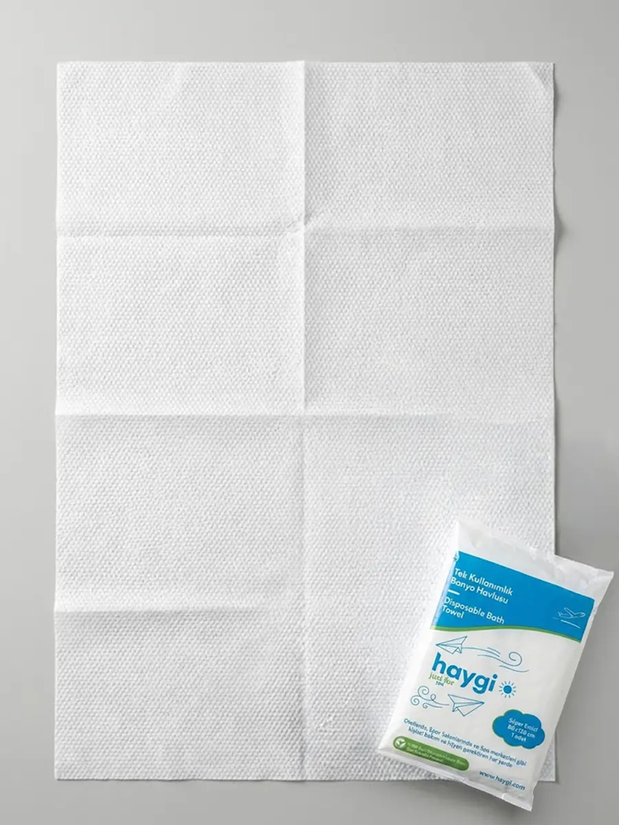 Haygi Disposable Shower and Bath Towels: Professional Hygiene Solution - 3