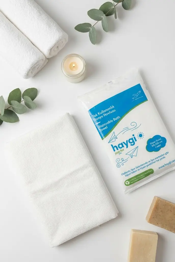 Haygi Disposable Shower and Bath Towels: Professional Hygiene Solution - 4